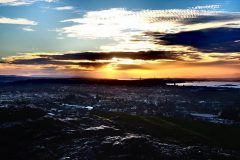 Twilight from Arthur's Seat / Edinburgh